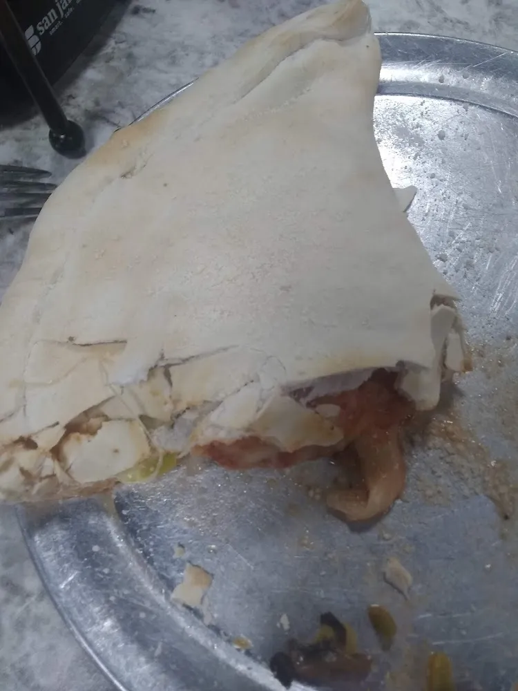 Caletza with Everything and Extra Cheese