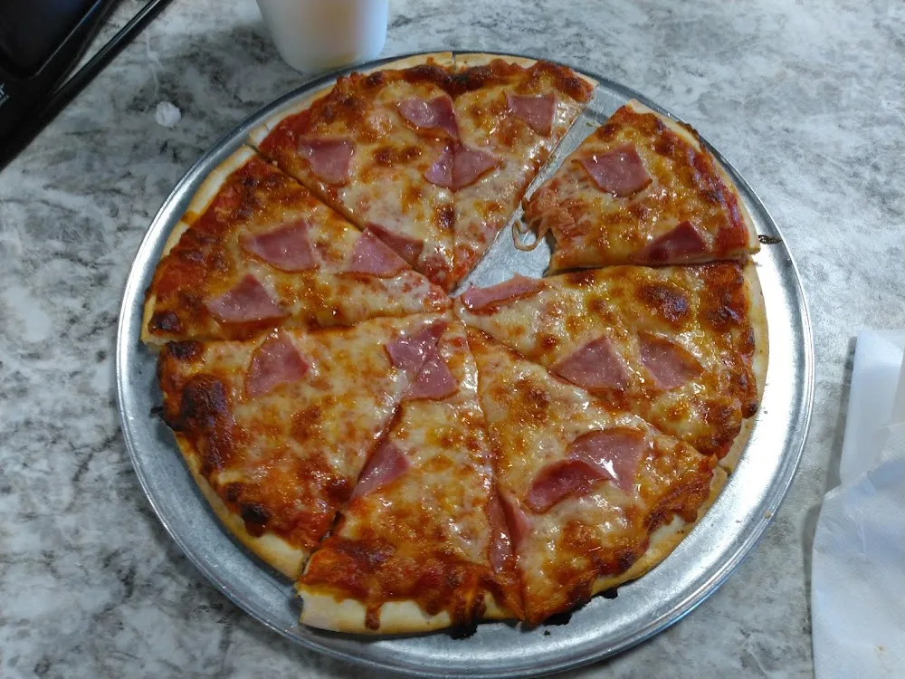 Canadian Bacon Pizza